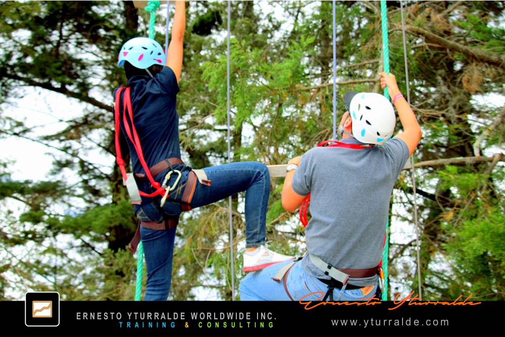 Taller de Cuerdas Altas | Desafíos en altura para fortalecer la comunicación y el compromiso mutuo