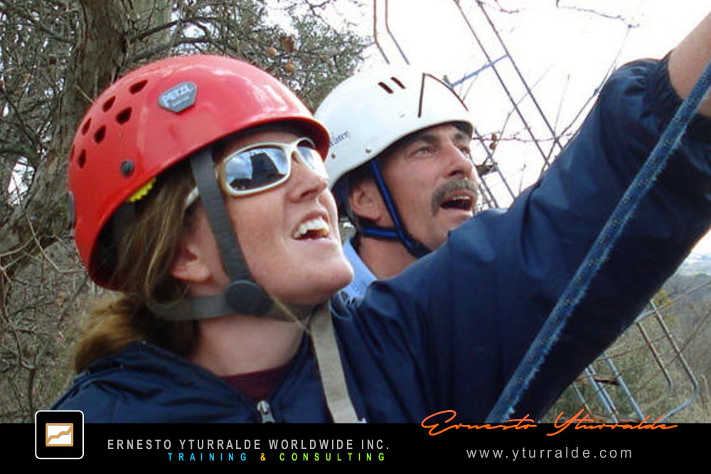 Cuerdas Altas | Desafío de confianza y liderazgo en altura | Team Building Outdoor con Ernesto Yturralde