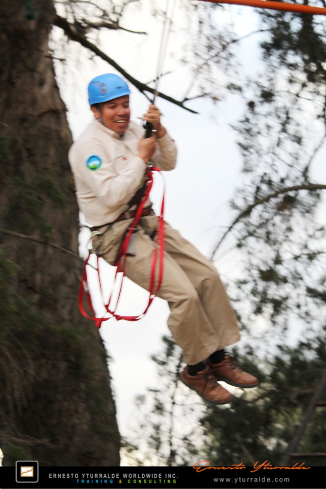 Taller de Cuerdas Altas | Trabajo en equipo, coordinación y comunicación efectiva en altura | Aprendizaje Experiencial